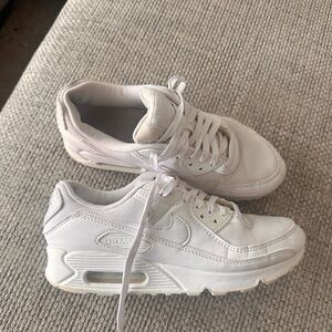 Nike Air Max 90 All-White Sneakers